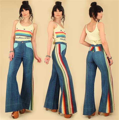 bell bottom pants from the 70s